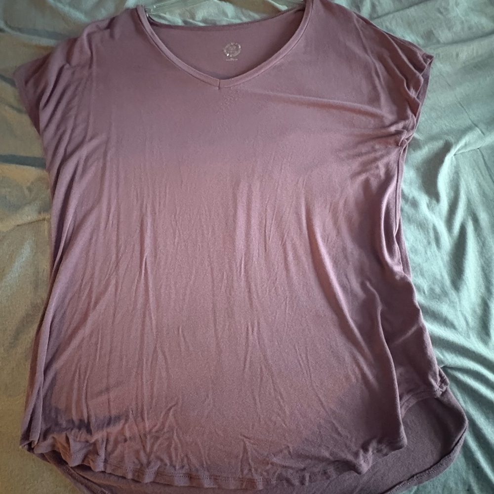 Maurices Dusty Pink Short Sleeve Tee